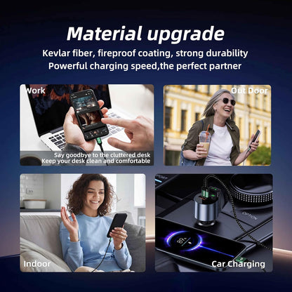 Micro USB Cable 3.3Ft Fast Charging USB 2.0 3.1A & 480Mbps Data Sync Nylon Braided for Samsung Galaxy A15/A25/A35/A54 Moto G Android Tablets Playstation 4 Controller Kindle Fire Green